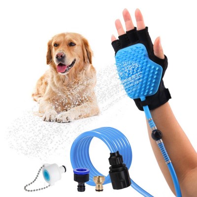 Multifunctional Pet Grooming Glove Dog Bathing Shower Massage Hair Remover For Dogs And Cats