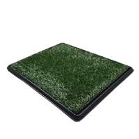 Outdoor Plastic Pet Toilet With Grass for dog training products